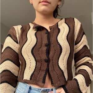 Emory Park Crochet Sweater